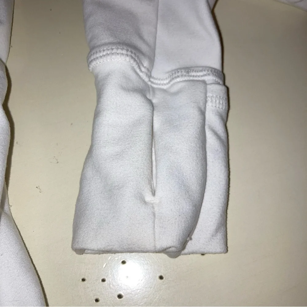 lululemon athletica White and Gray Puffer Jacket